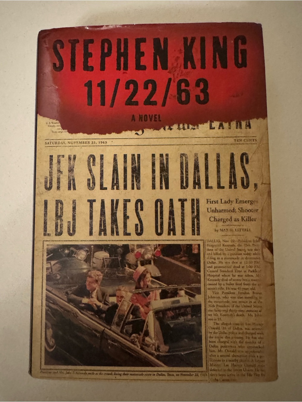 Stephen King 11/22/63 First Edition Hardcover 2011 w/ Dust Jacket